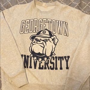 Georgetown crew neck